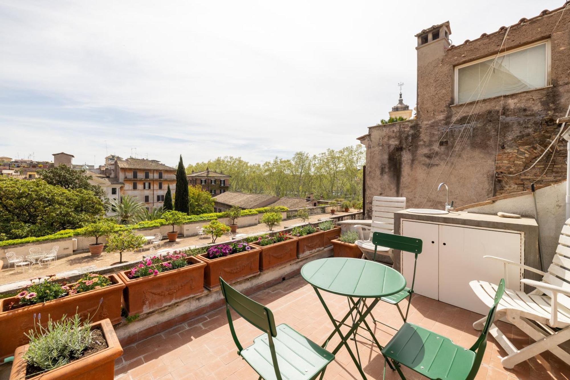 Farnesi Terrace Penthouse Daire Roma Dış mekan fotoğraf